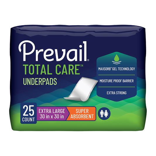 First Quality Prevail Disposable Underpads (Chux) for Surface Protection (FQPUP120, FQPUP1501) on a white background