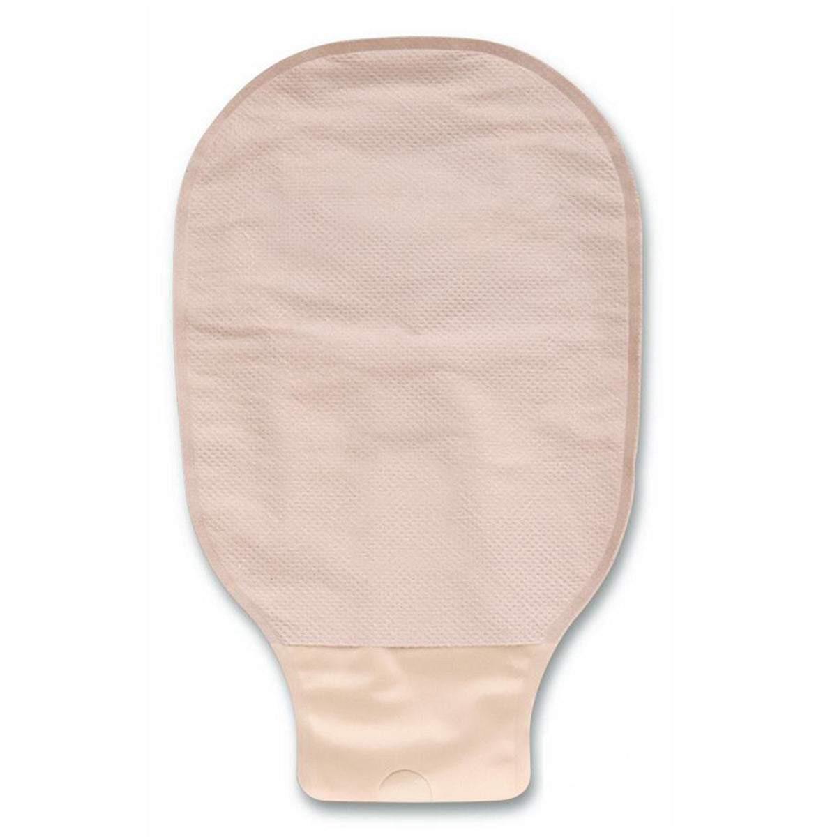 Hollister New Image Two-Piece Drainable Mini Ostomy Pouch – Clamp Closure. Exact HLL18203 front view on white.