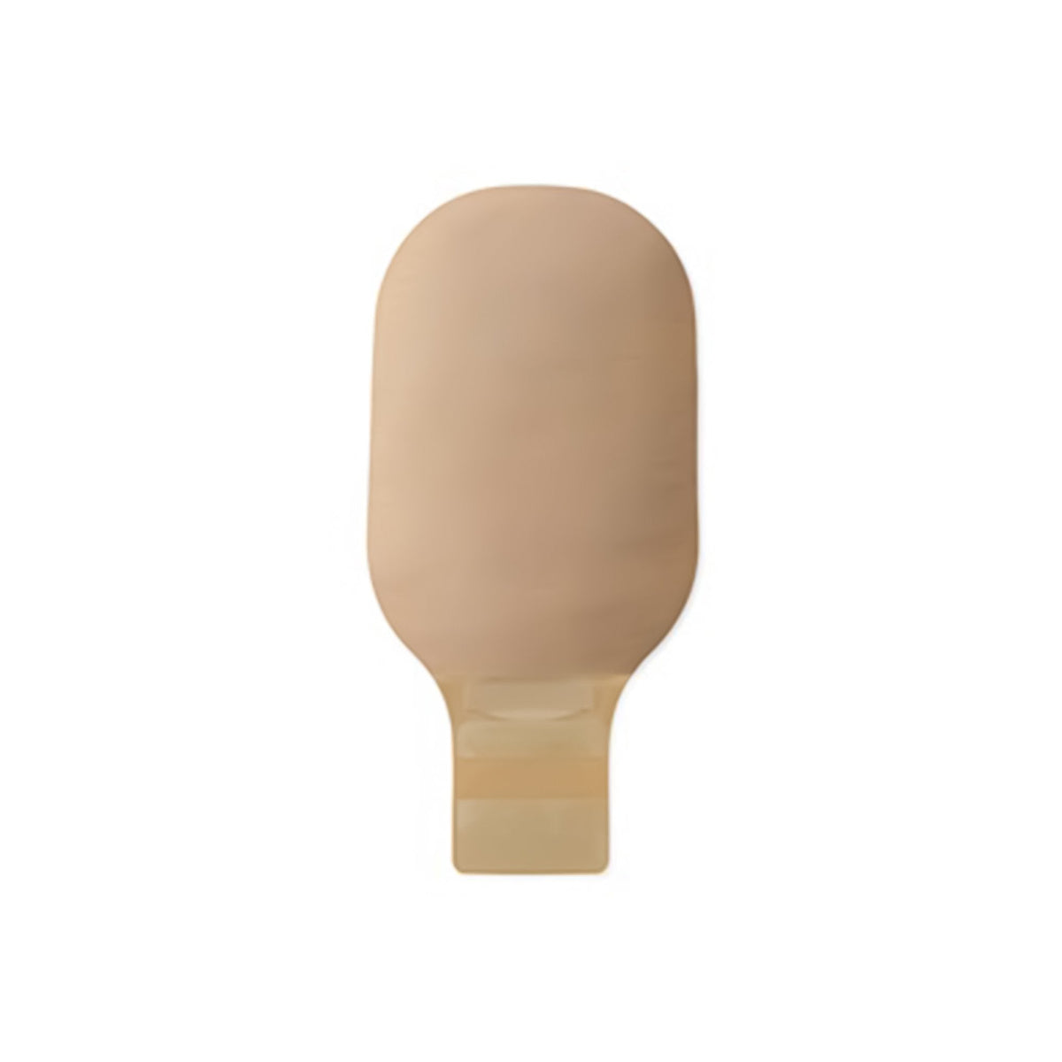 Hollister Premier Convex Flextend One-Piece Drainable Pouch – Transparent Cut-to-Fit. Exact Hollister 82411 product image, single back/body-side view.