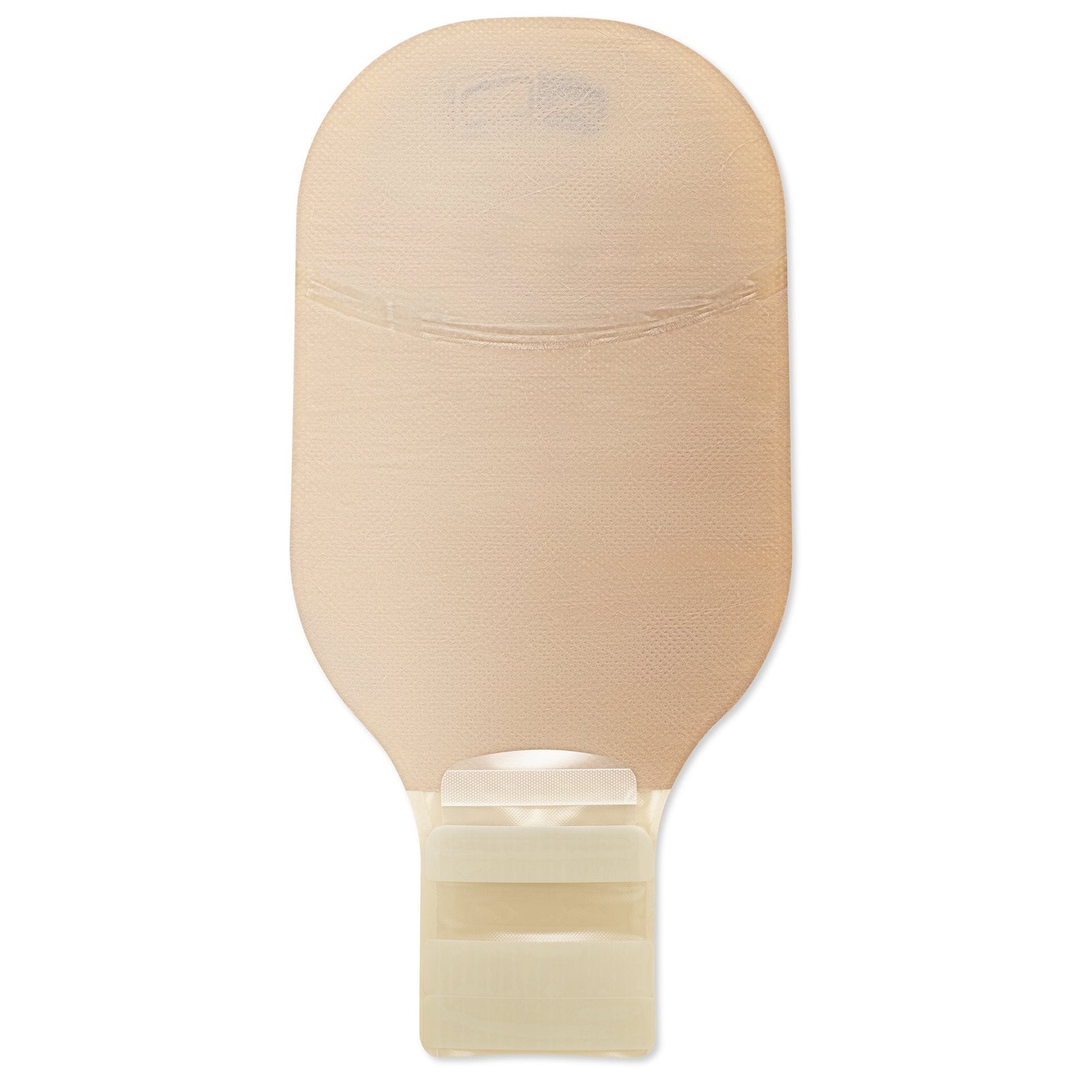 Hollister Premier Convex Flextend One-Piece Drainable Pouch – Transparent Pre-Cut. Exact Hollister 8282 product image, back/body-side view.