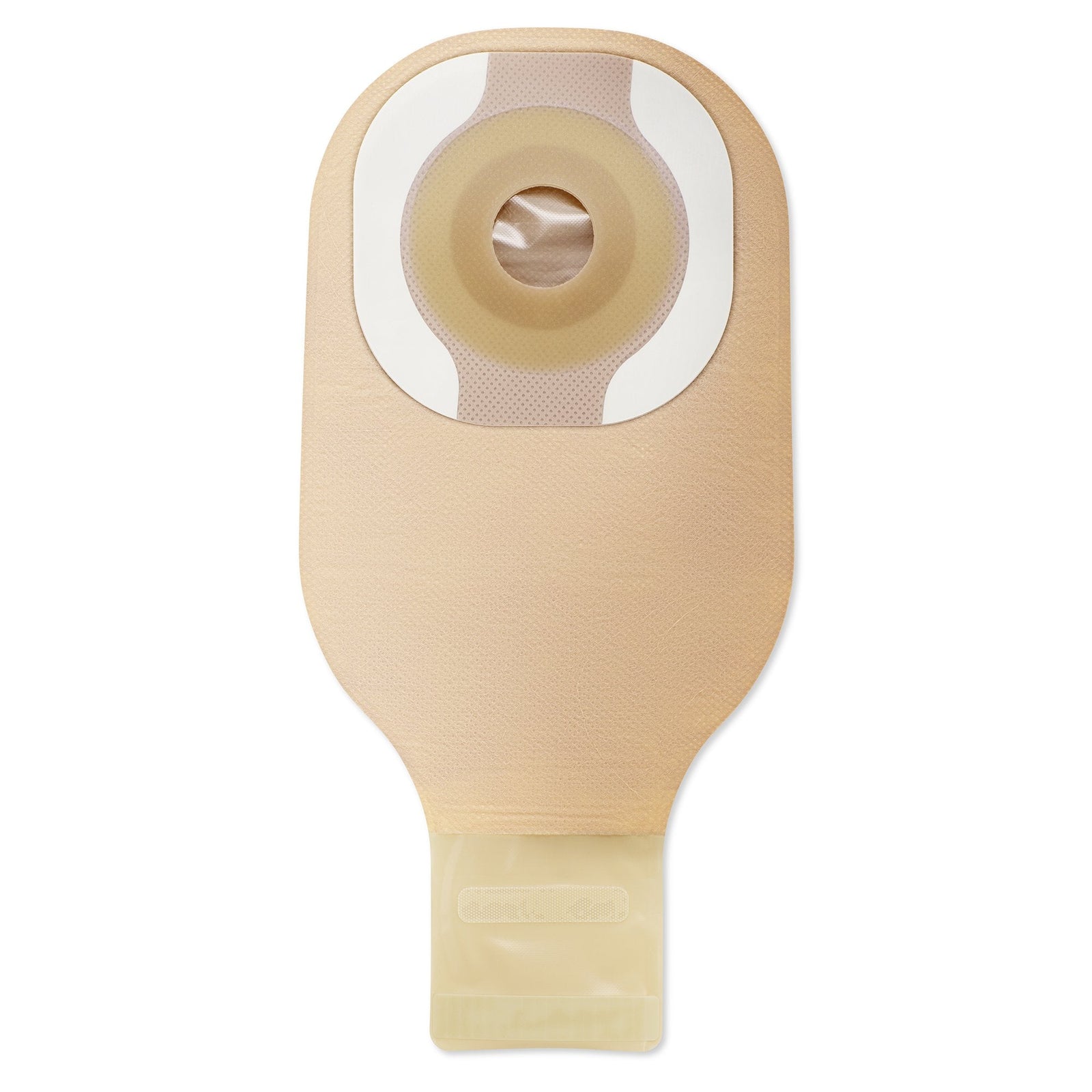 Hollister Premier Convex Flextend One-Piece Drainable Pouch – Transparent Pre-Cut. Exact Hollister 8282 product image, front/barrier-side view.
