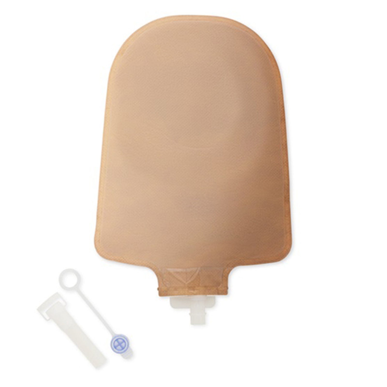 Hollister Premier Flat Flextend One-Piece Urostomy Pouch – Transparent Pre-Cut. Exact Hollister 8462 product image on white.