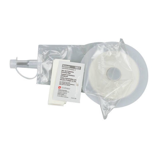 Hollister 9811 male urinary pouch with cut-to-fit SoftFlex skin barrier