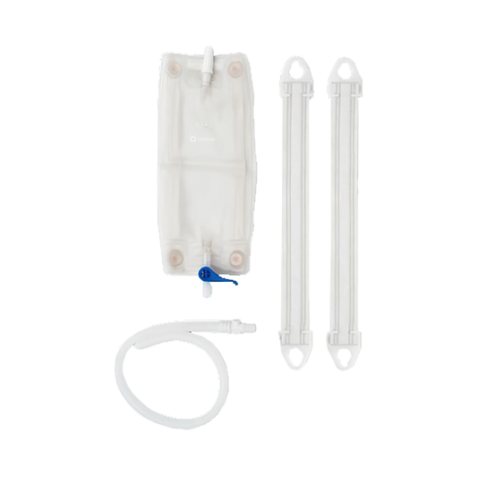 Hollister Hollister Vented Urinary Leg Bag Combination Pack (HO9645, HO9645-BX) on a white background
