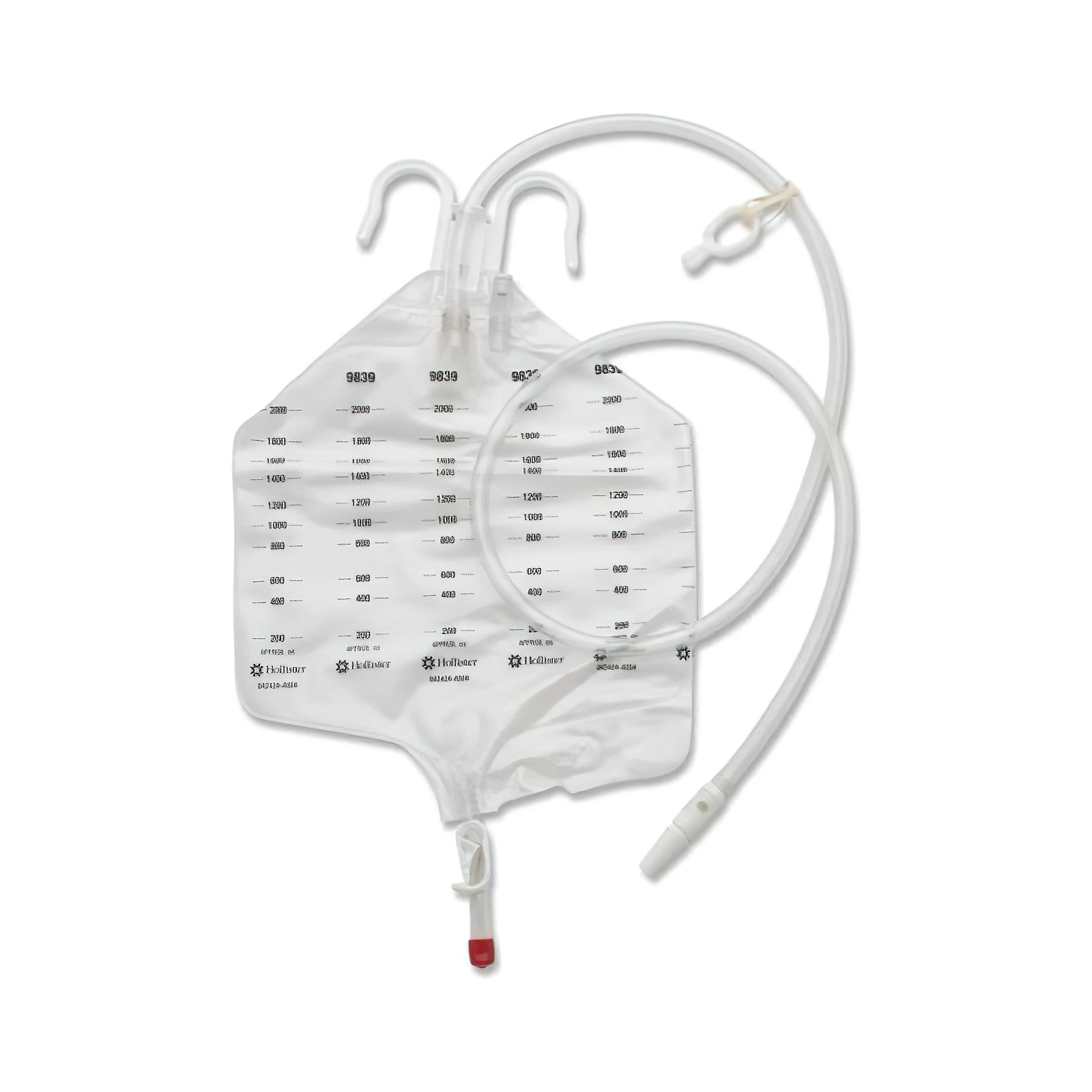 Hollister Hollister Bedside Drainage Collection System with Anti-Reflux Valve (HO9839) on a white background
