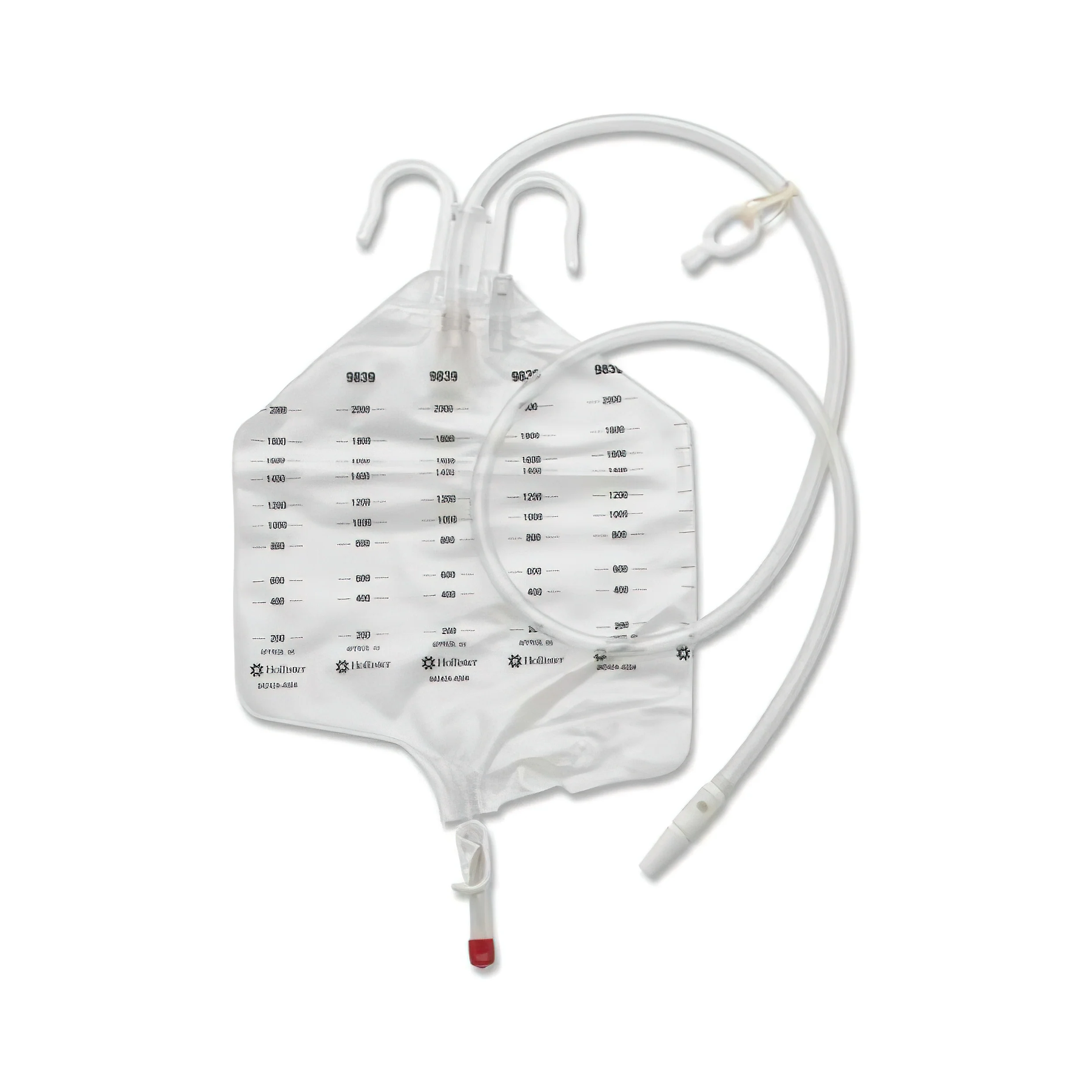 Hollister Hollister Bedside Drainage Collection System with Anti-Reflux Valve (HO9839) on a white background