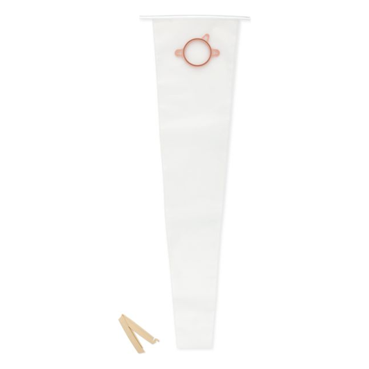 Hollister New Image 18153 two-piece irrigator sleeve, back view