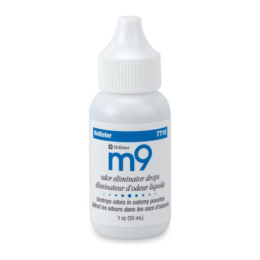 Hollister m9 odor eliminator drops, 1 fl oz bottle, item 7715