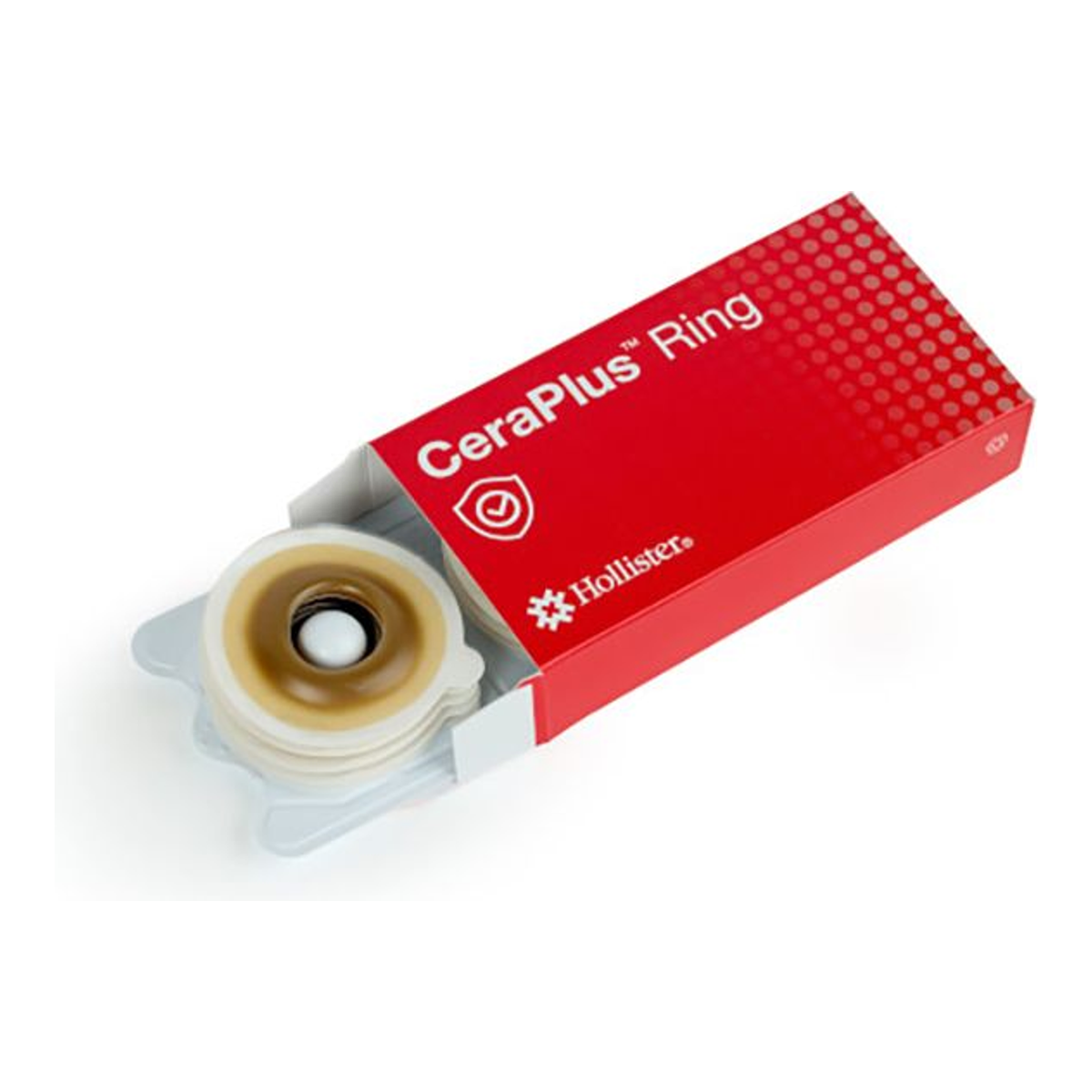 Hollister CeraPlus round convex barrier rings with box