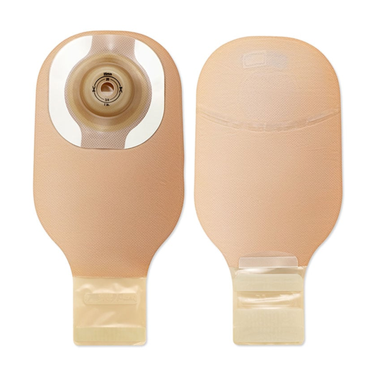 Hollister CeraPlus one-piece soft convex drainable ostomy pouch, model 8958