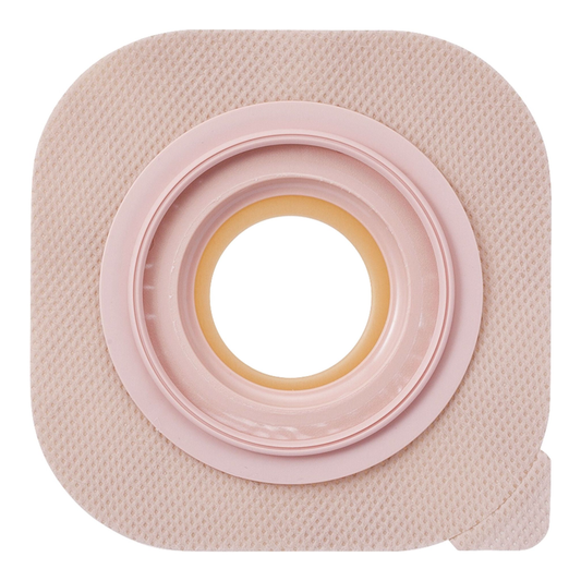Hollister New Image convex CeraPlus skin barrier without tape, front view