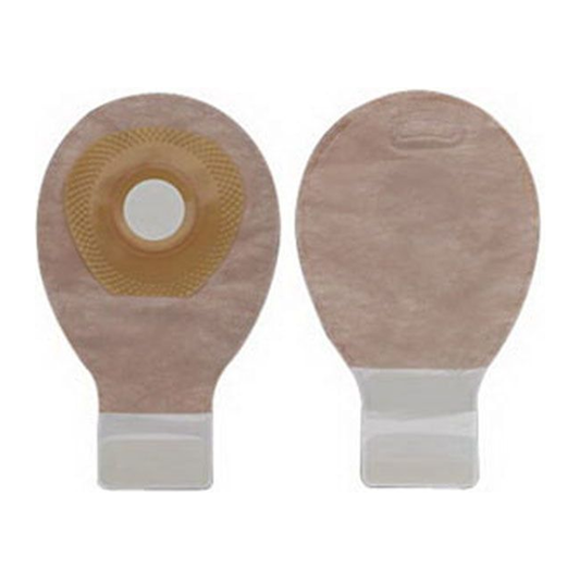 Hollister Premier one-piece drainable mini pouch, exact 88730 beige front and back on white; size and color vary by selector