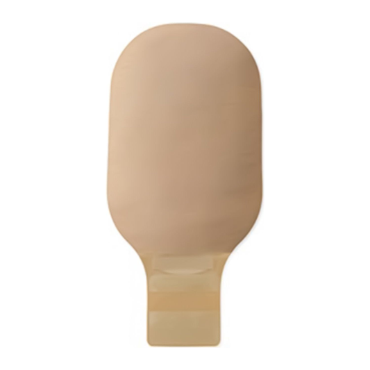 Hollister Premier transparent one-piece drainable pouch with convex Flextend cut-to-fit barrier.