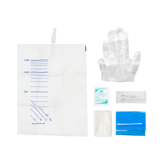 HR HealthCare TruCath® Catheter Insertion Kit (HRIK001, HRIK001-CS) on a white background