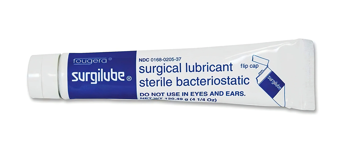 HR HealthCare Surgilube® Surgical Lubricant, 120.49 g (4.25 oz.) Flip-Top Tube (HRP281020537) on a white background