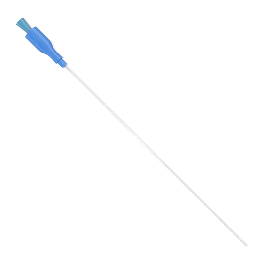 TruCath Oasis male ready-to-use hydrophilic intermittent catheter with TruProtect grip, RH0816 family