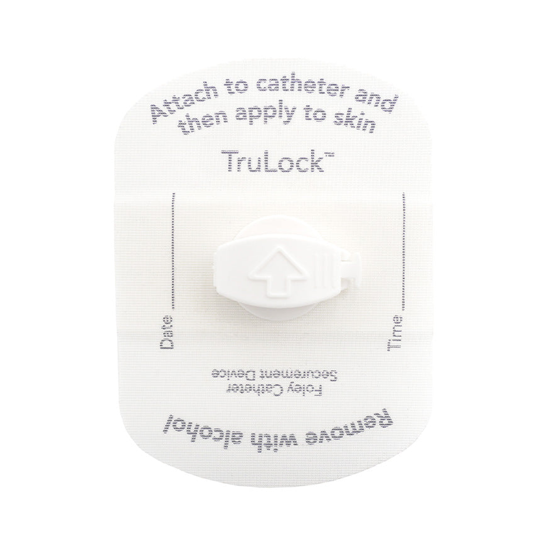 HR HealthCare TruLock™ Foley Catheter Securement Device For 2-Way Foley Catheter (HRPTLFC1) on a white background