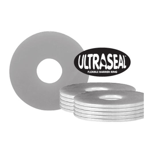 Marlen regular UltraSeal flexible barrier rings model 9500, 2 in, box of 10