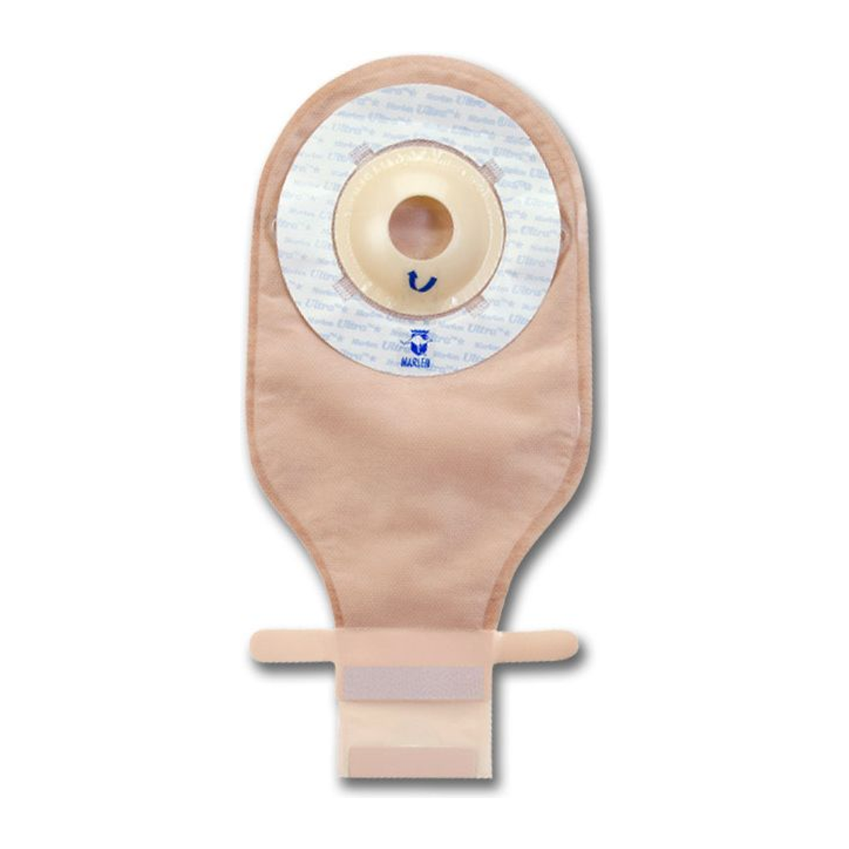 Marlen UltraLite one-piece deep-convex AquaTack drainable ostomy pouch.