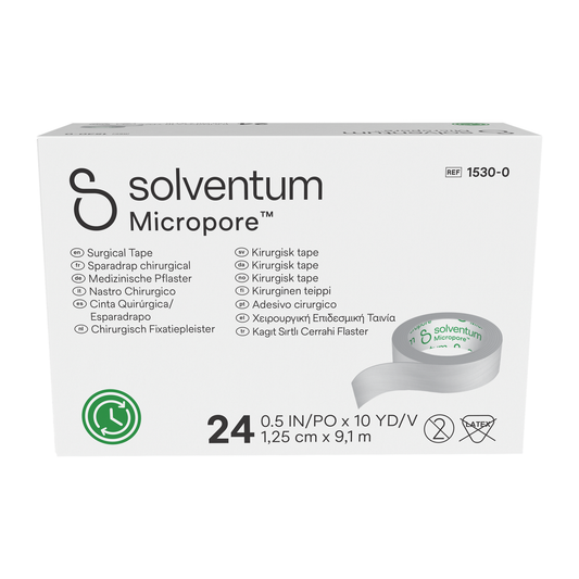Solventum Micropore White Surgical Tape 1530-0