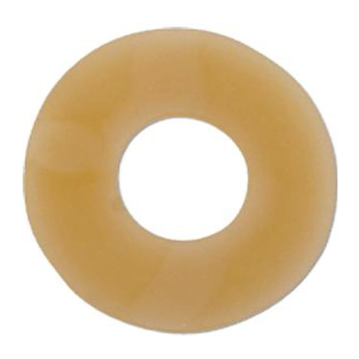 Nu-Hope Barrier 54 round ostomy disc, model 4307, seven-eighths inch opening by 2 inches
