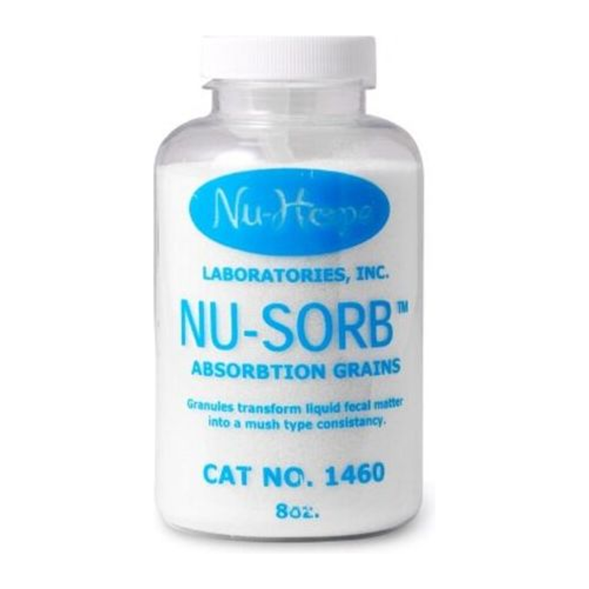 Nu-Hope Nu-Sorb instant absorption grains, model 1460, 8 ounce bottle