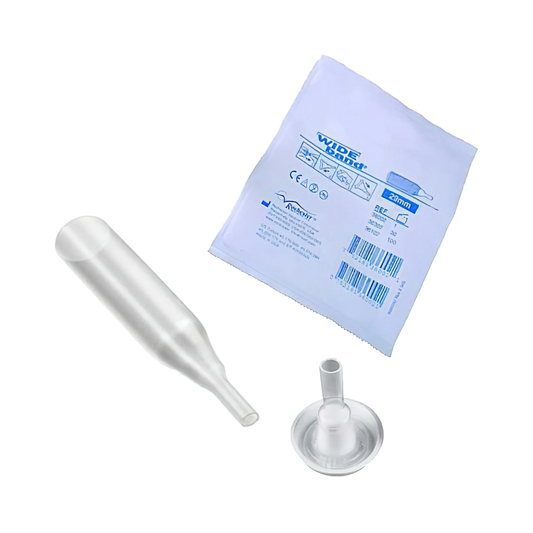 Bard Medical Bard-Rochester WideBand Self-Adhering Male External Condom Catheter (RM36101, RM36101-BX) on a white background