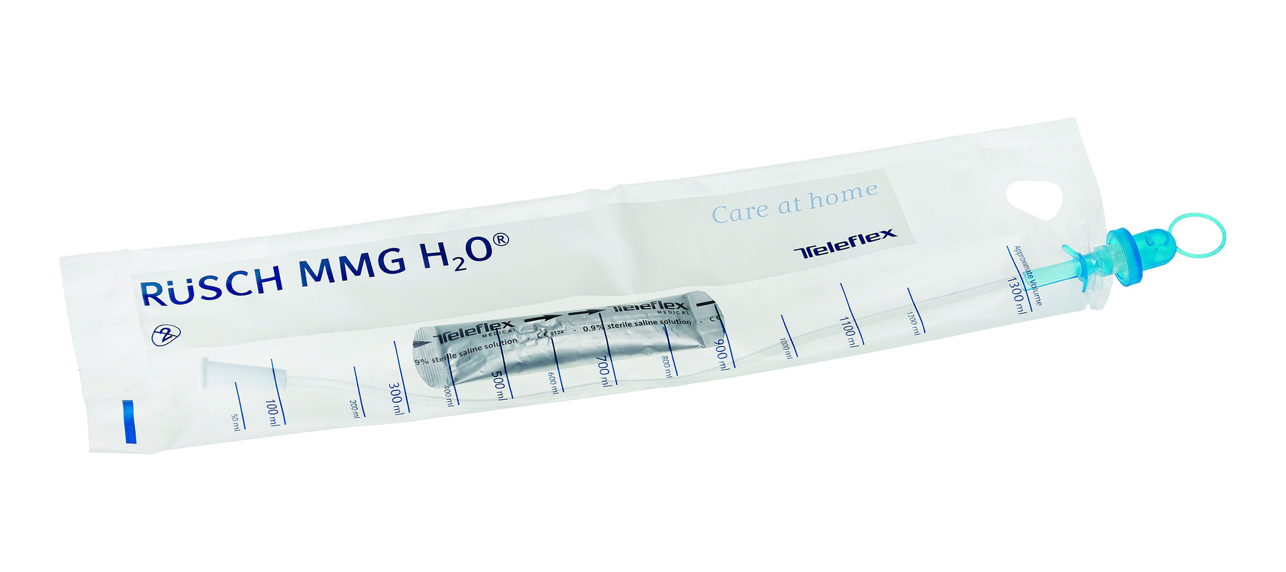 Rüsch MMG H2O hydrophilic intermittent catheter closed system kit