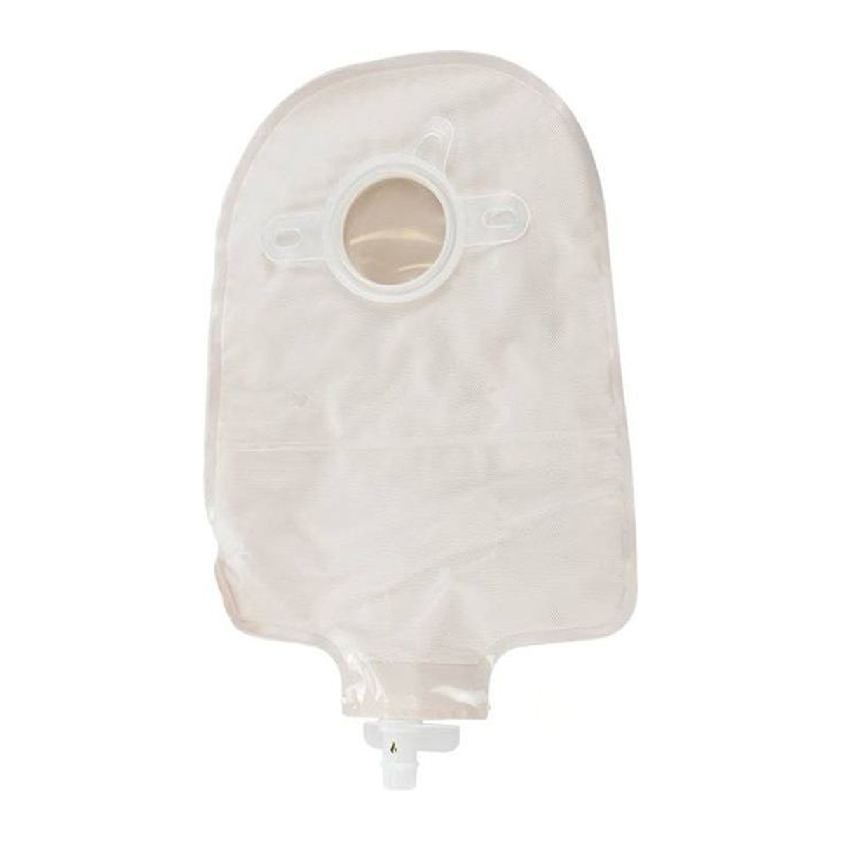 Safe-n-Simple white 9-inch two-piece urostomy pouch, Cap Only, SNS7503134 and SNS7503214 family.