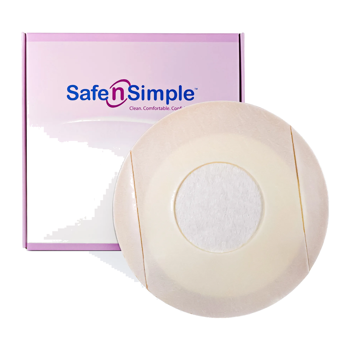 Safe-n-Simple Stoma Cap with hydrocolloid wafer