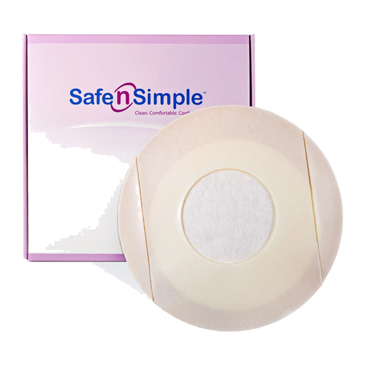 Safe-n-Simple Stoma Cap with hydrocolloid wafer