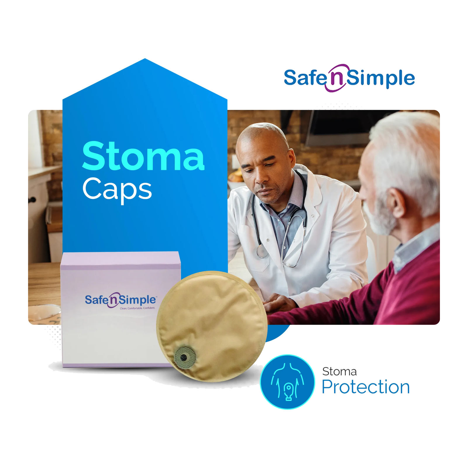 Safe-n-Simple Stoma Caps product overview