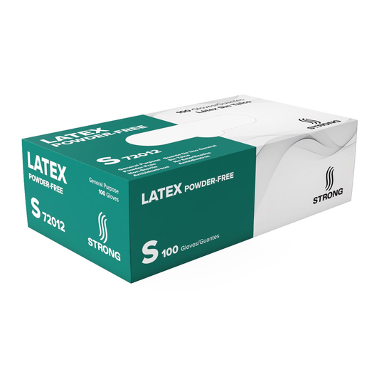 STRONG latex powder-free gloves 7201X series box