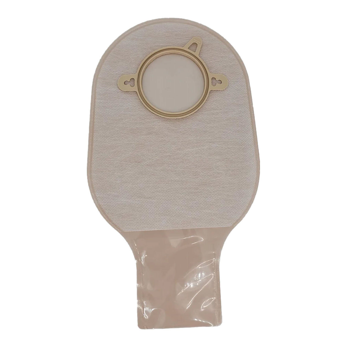 Safe-n-Simple Securi-T Two-Piece Drainable Pouch – 12" Beige, No Filter – exact SNS7212214 2-1/4" product image.