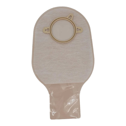 Safe-n-Simple Securi-T Two-Piece Drainable Pouch – 12" Beige, No Filter – exact SNS7212214 2-1/4" product image.