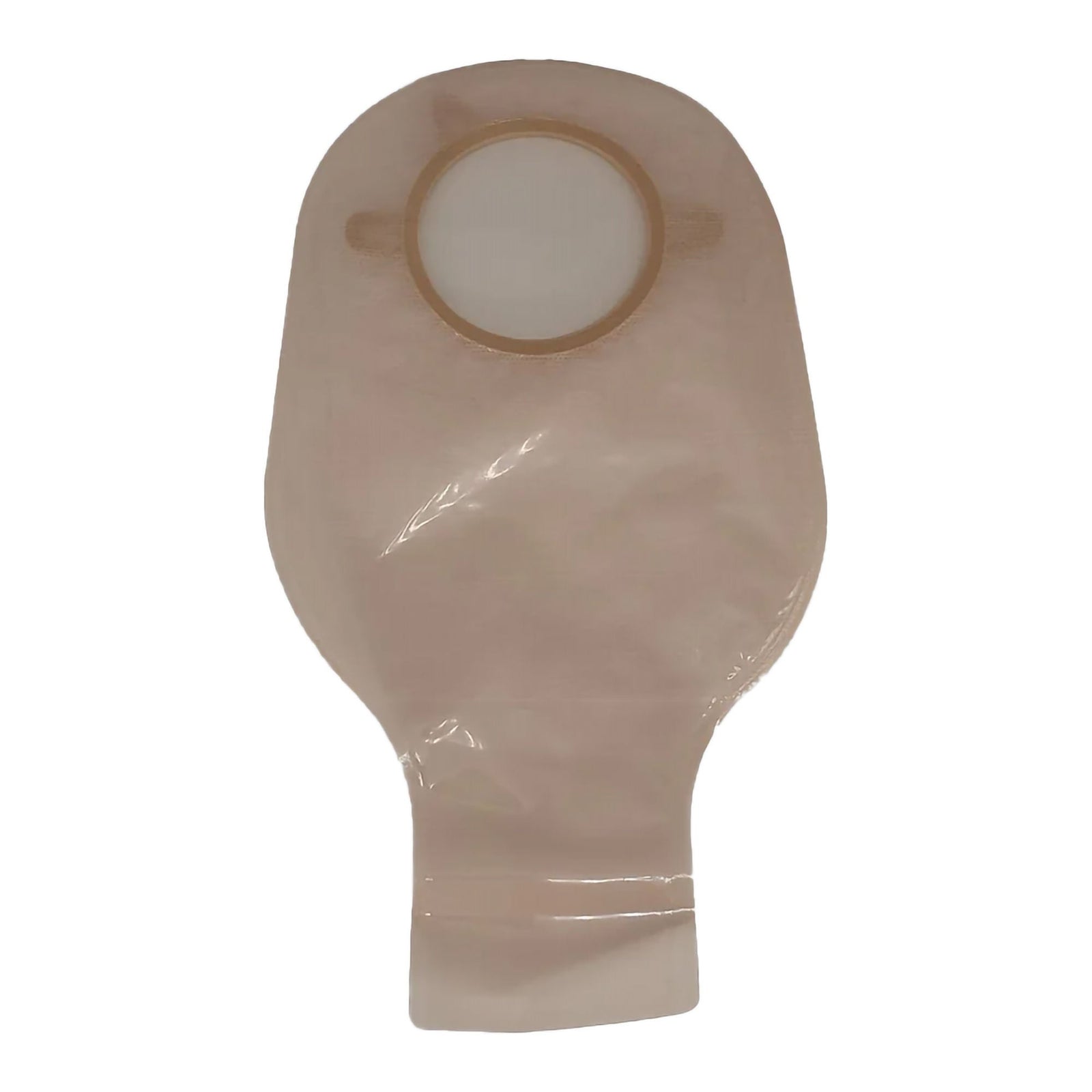 Safe-n-Simple Securi-T Two-Piece Drainable Pouch – 12" Beige, No Filter – exact SNS7212234 2-3/4" product image.