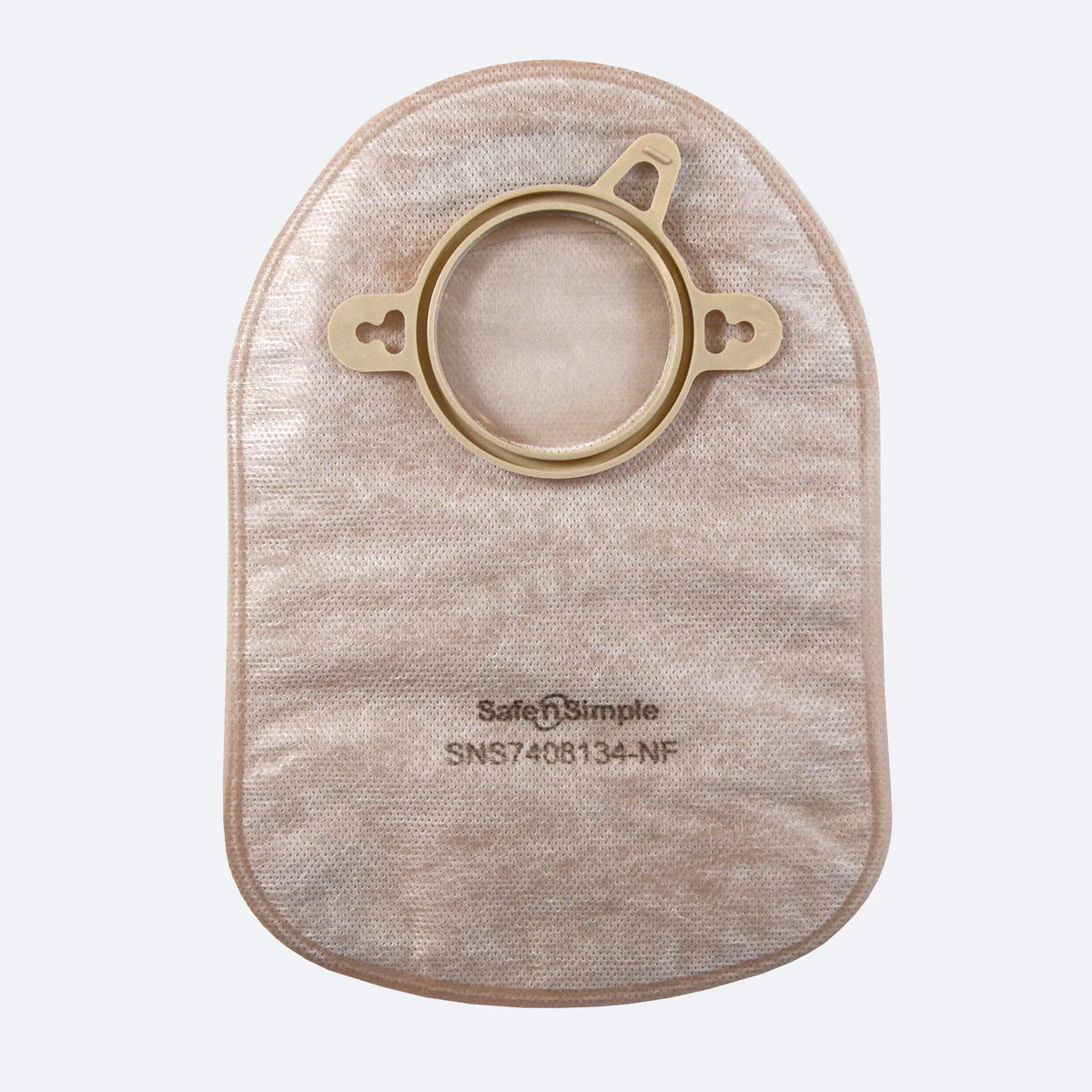 Safe-n-Simple Securi-T Two-Piece Closed Pouch – 8 Inch, Beige, Filter. Exact SNS7408134NF manufacturer product image.
