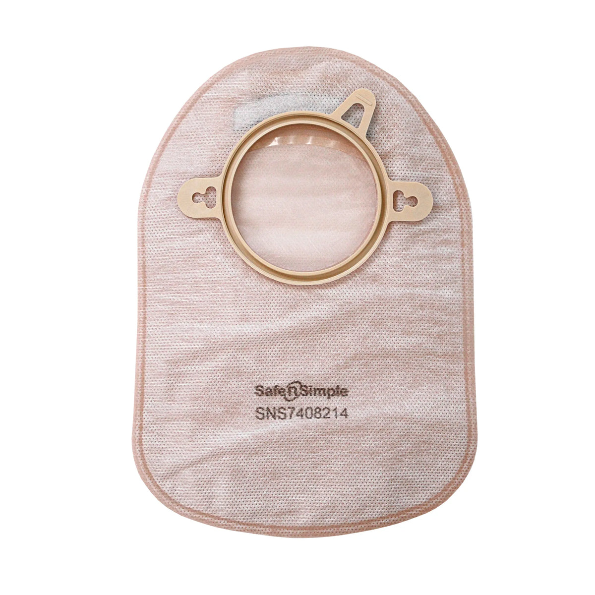 Safe-n-Simple Securi-T Two-Piece Closed Pouch – 8 Inch, Beige, Filter. Exact SNS7408214 manufacturer product image.