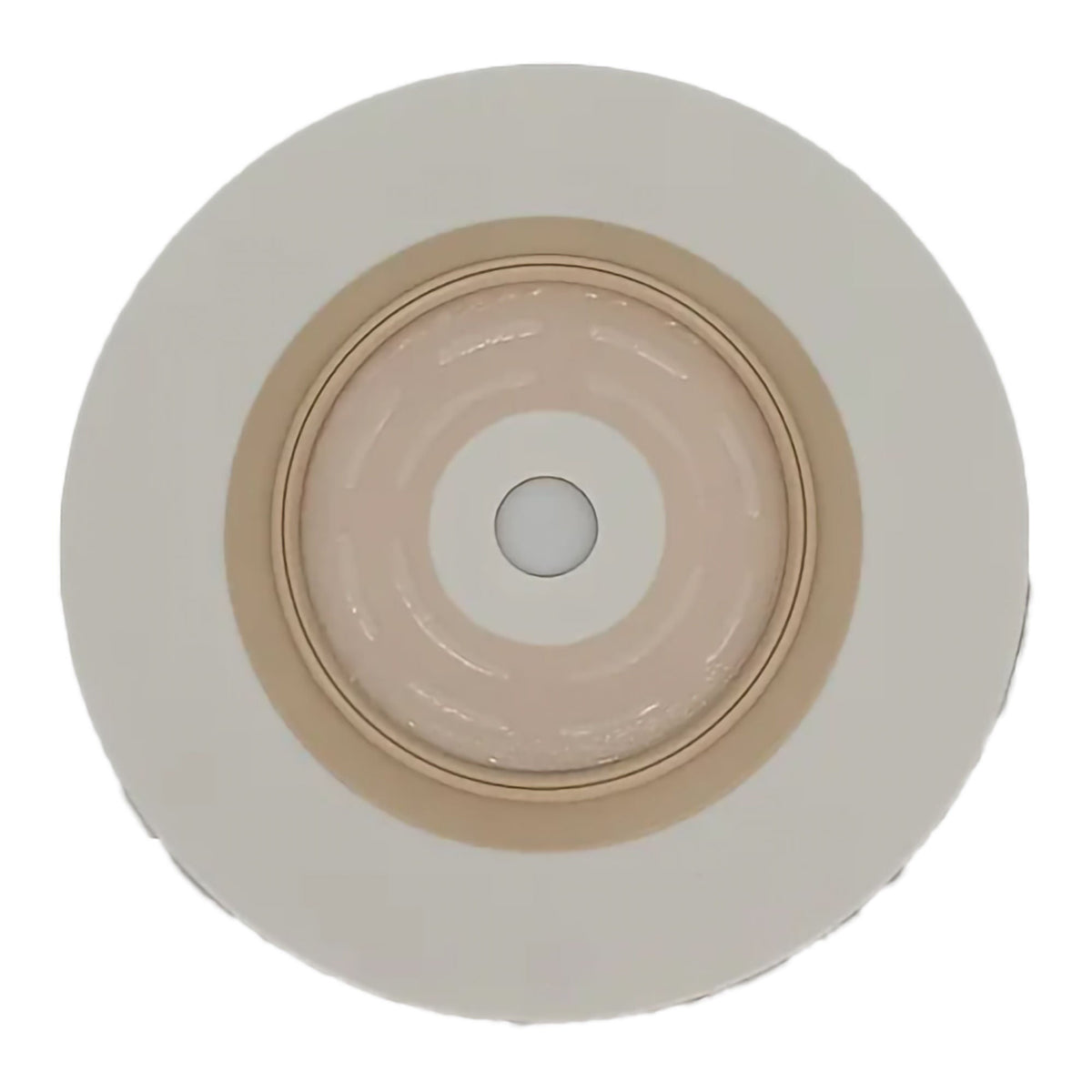 Safe-n-Simple Securi-T Flat Extended Wear Hydrocolloid Wafer – 2-1/4" Flange. exact child front; exact SNS7814214 image.