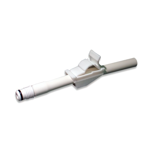 Urocare Urocare Straight-Thru Adaptor with Thumb Clamp (UC6005) on a white background