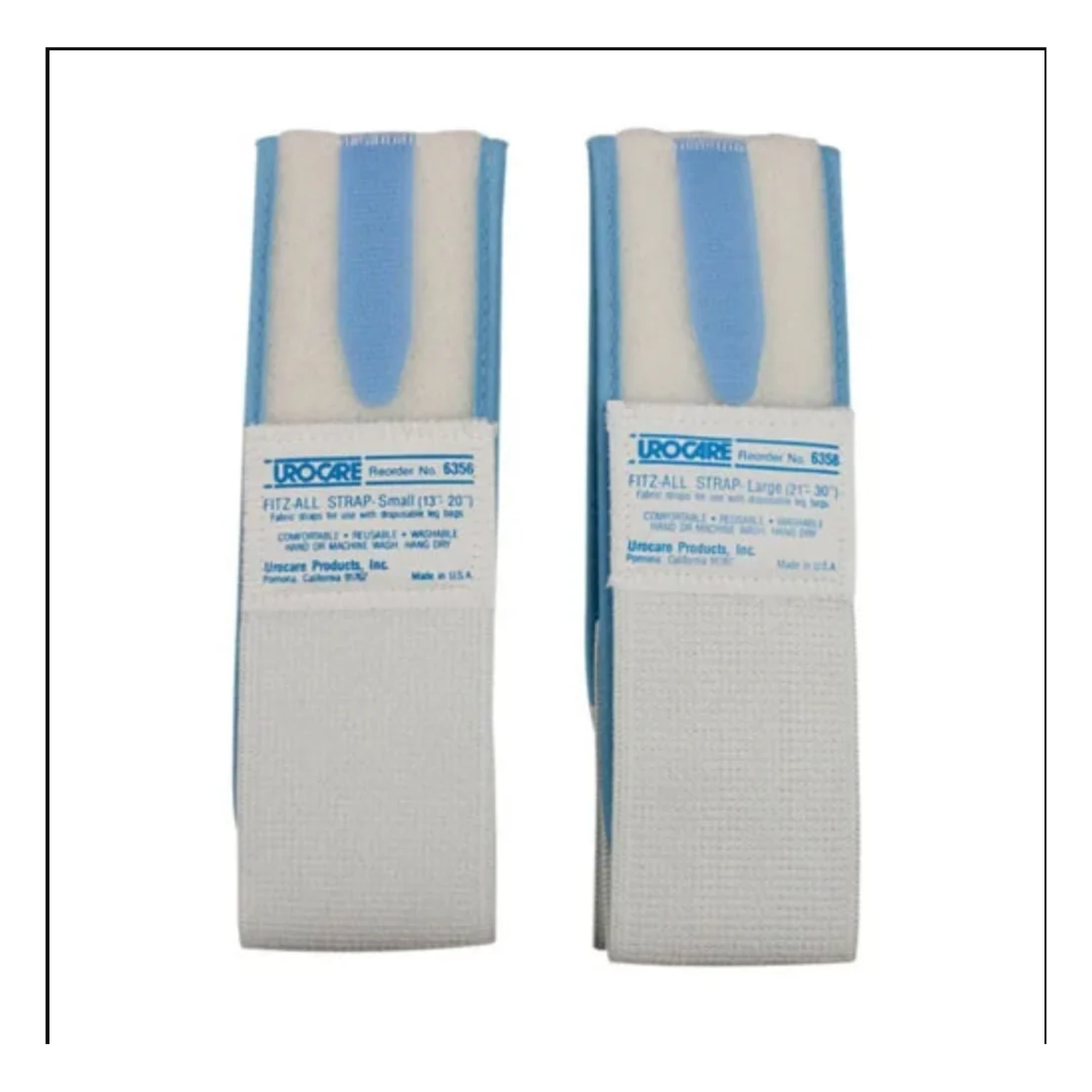 Urocare Urocare Universal Fabric Leg Straps - One Size Fits All (UC6390) on a white background