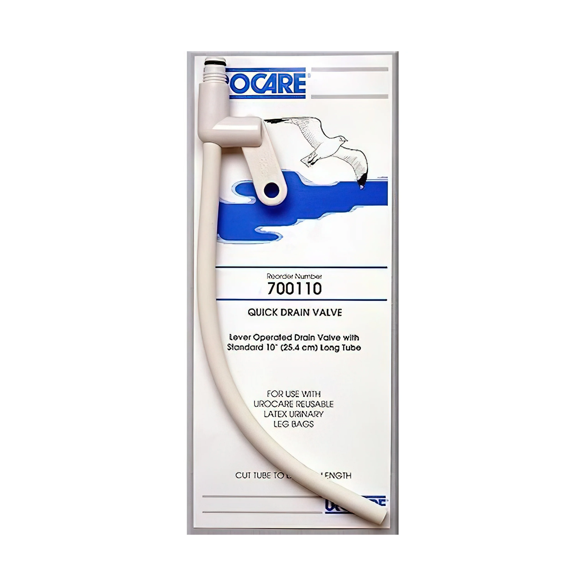 Urocare Urocare Quick Drain Valve (UC700110, UC700118) on a white background