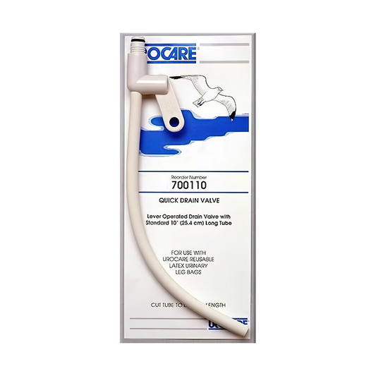 Urocare Urocare Quick Drain Valve (UC700110, UC700118) on a white background
