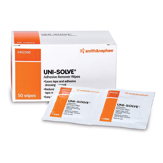 Smith & Nephew UNI-SOLVE Adhesive Remover Wipes 402300