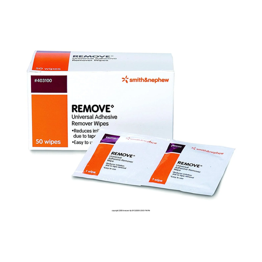 Smith and Nephew Smith and Nephew Remove Adhesive Remover Wipes (UN403100) on a white background