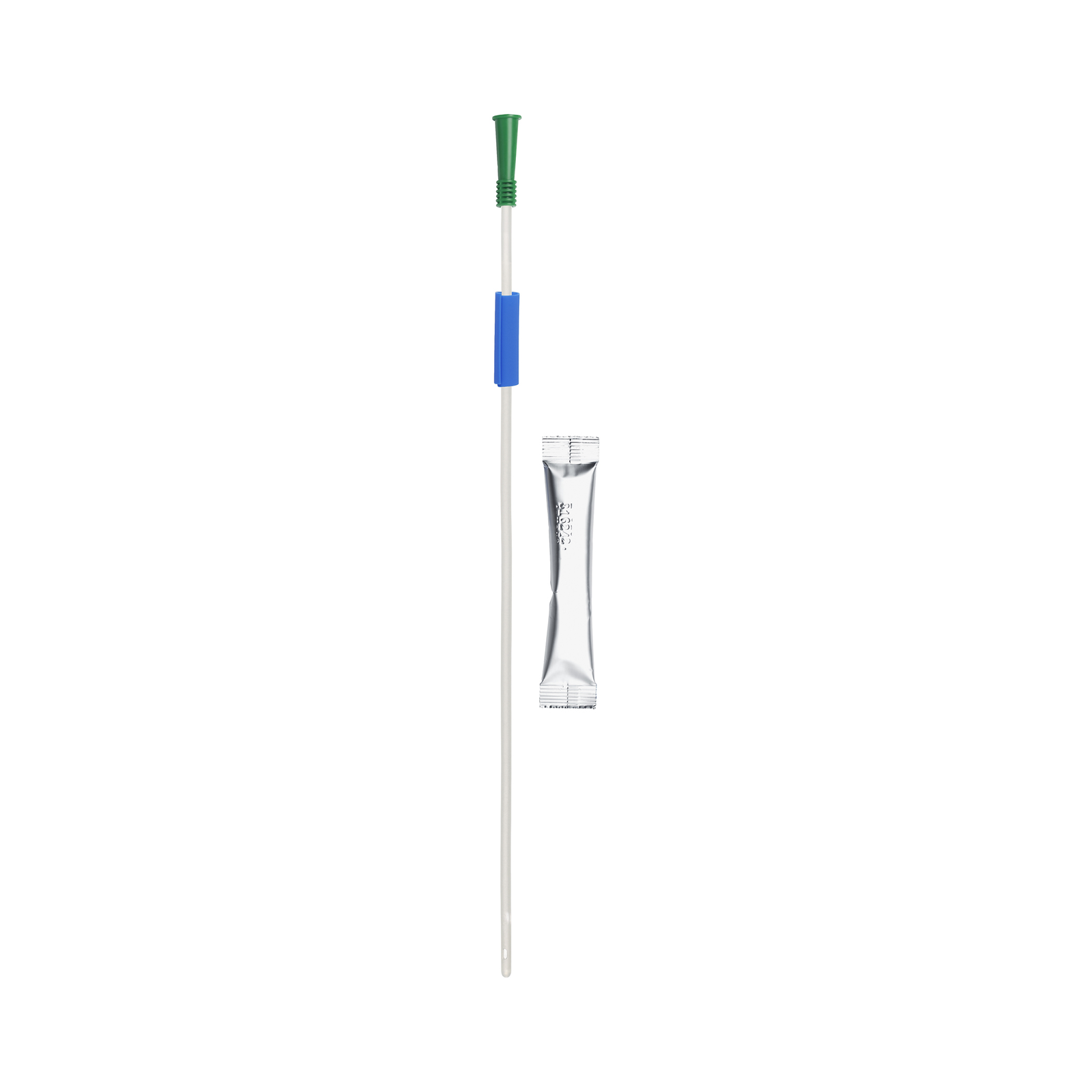 Wellspect LoFric SimPro Now Hydrophilic Straight Tip Intermittent Catheter - Female on a white background