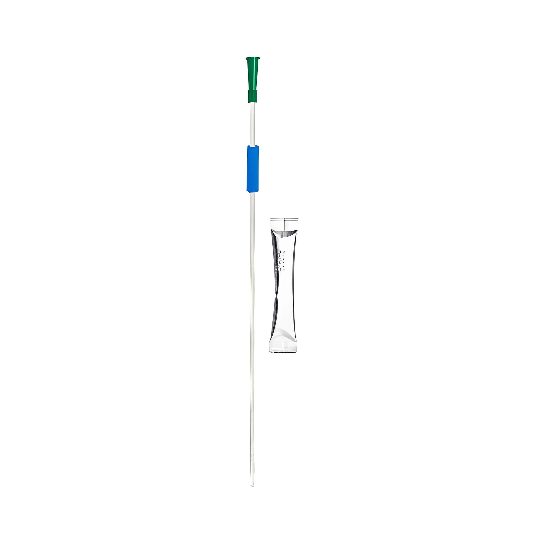 Wellspect Wellspect LoFric SimPro Now Hydrophilic Coude Tip Intermittent Catheter - Male (WLP5151000, WH5151000-BX) on a white background