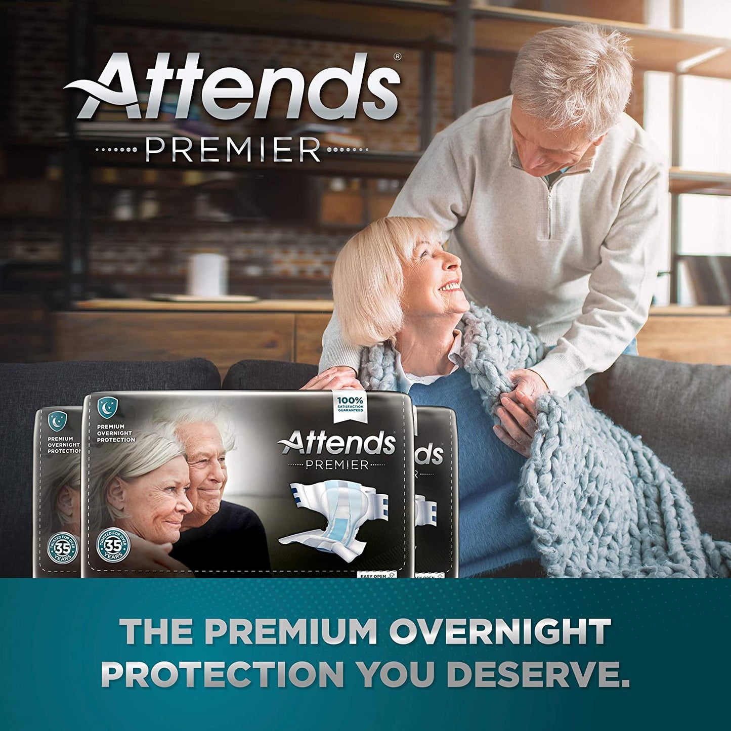Attends Premier Briefs with Dry Lock Containment Core