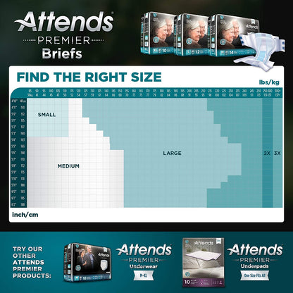 Attends Premier Briefs with Dry Lock Containment Core