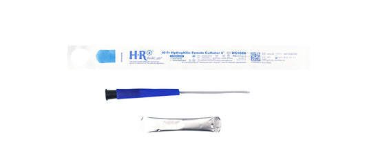 HR TruCath Hydrophilic Straight Tip Intermittent Catheter - Female